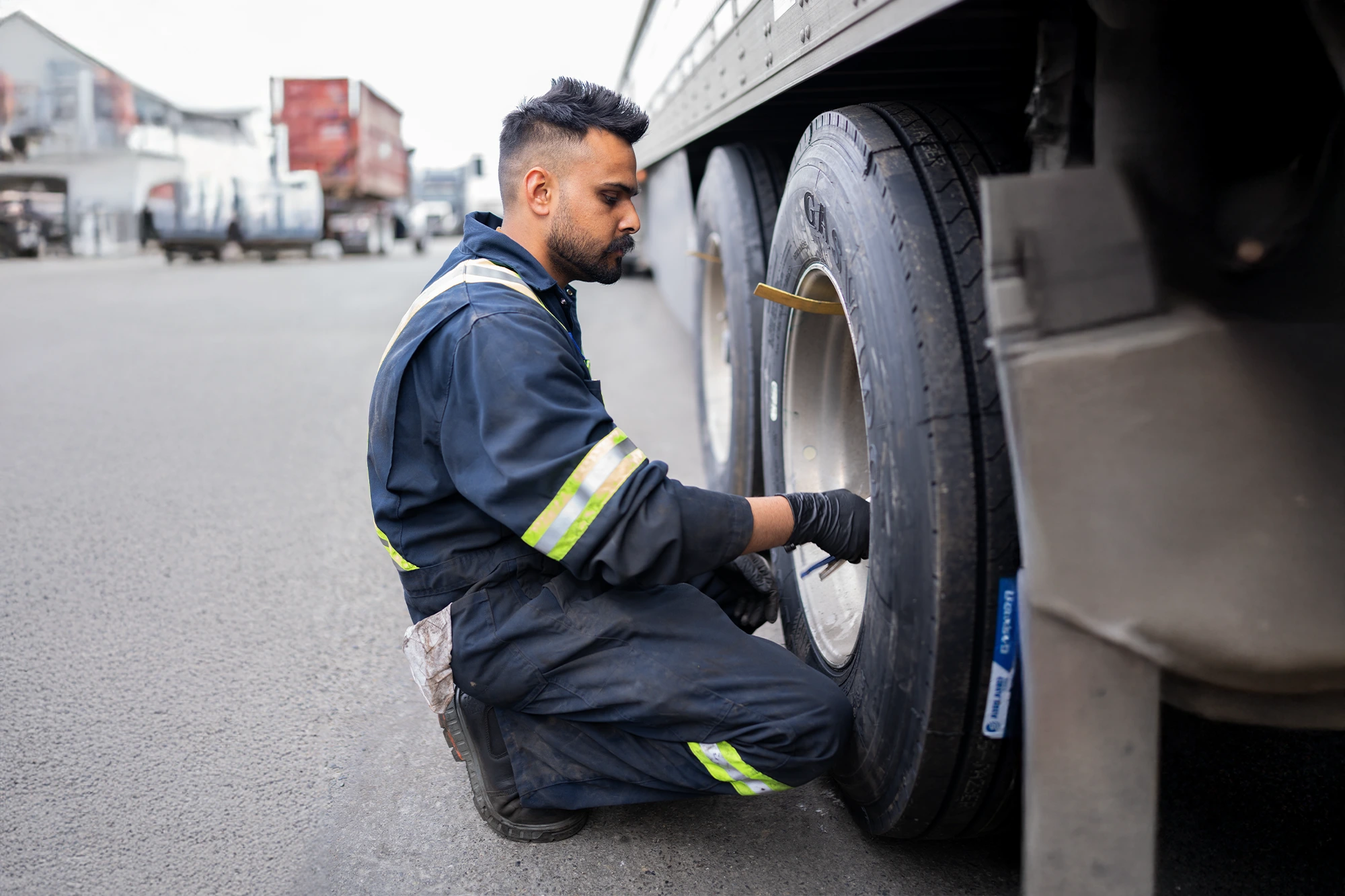 Professional Mobile Truck Tyre Puncture